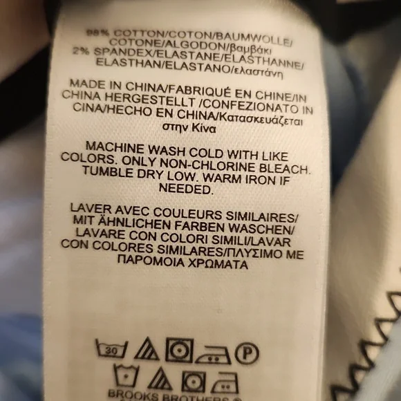 Brooks Brothers Blue Shorts. Size 4 - Picture 4 of 4